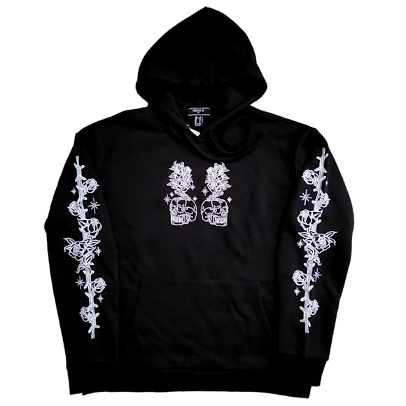 Forever 21 Other - NWT Forever 21 Mens Buena Suerte Religious Sweatshirt Hoodie Sz. XL